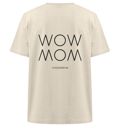 WOW MOM - Organic Heavy Oversized Shirt - white