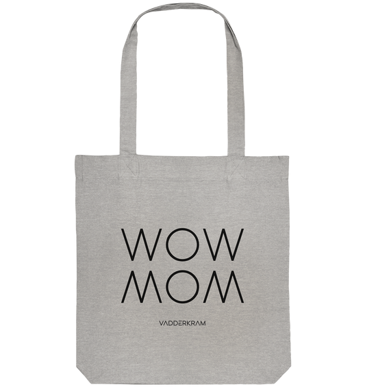 WOW MOM - Organic Tote-Bag - grey